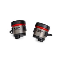 AEM FACTORY - TITANIUM & CARBON FIBER INTEGRATED RESERVOIR FLUID TANKS FOR BREMBO RCS MASTER CYLINDERS AEM FACTORY - TITANIUM & CARBON FIBER INTEGRATED RESERVOIR FLUID TANKS FOR BREMBO RCS MASTER CYLINDERS